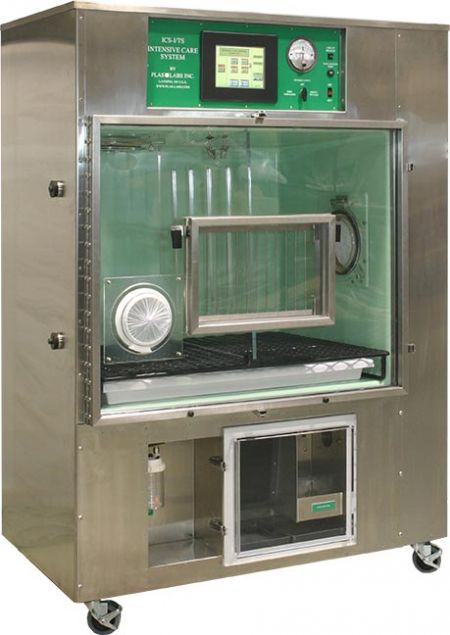 Temperature and humidity controlled intensive care units.